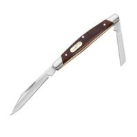 Buck Knives, 375 Deuce, with Woodgrain Handle, with 2 Blades