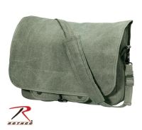 Rothco, Vintage Canvas Paratrooper Bag, (Olive Drab)